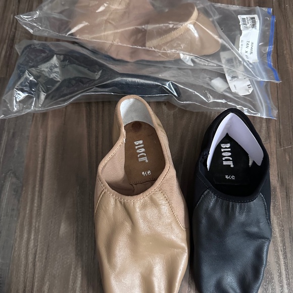 BLOCH NEO Flex Slip On Jazz Shoe - Tan or Black S0495 L or G - NEW - Picture 4 of 5